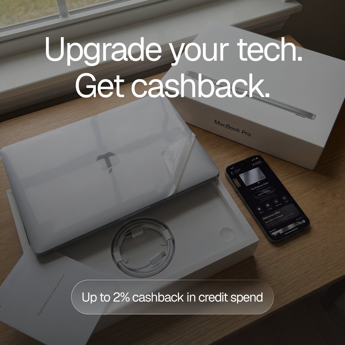 xplaceapp's tweet photo. New phone? Better headphones?

Upgrade your tech without selling your assets. 
Pay with XPlace Credit Mode and get up to 2% cashback. https://t.co/yvuwaTBpbA