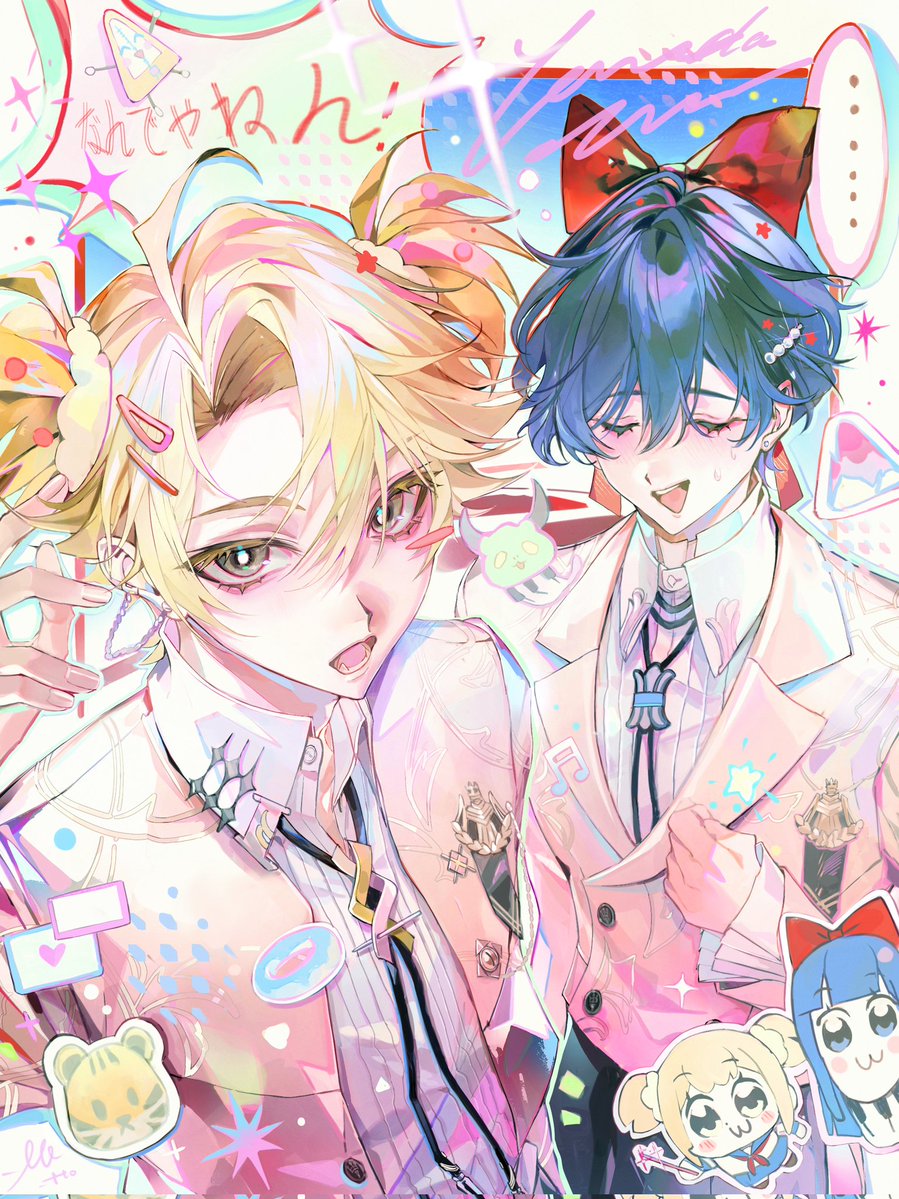 _Me_tto's tweet photo. 髪✨  ポプテピピック（？！
#RhZG_FA 
#神あーと #山田のファンアート https://t.co/oMMZN0v620