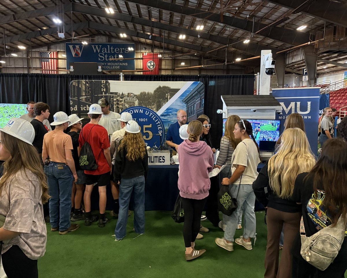 MUtilitySystems's tweet photo. We had a great time at this yearโs Hamblen County Future Ready Expo! A wonderful opportunity to connect with local 8th graders, share more about careers in the utility industry, and encourage the next generation as they explore future opportunities!
#FutureReady #communitypowered https://t.co/KMj2DAkRzK