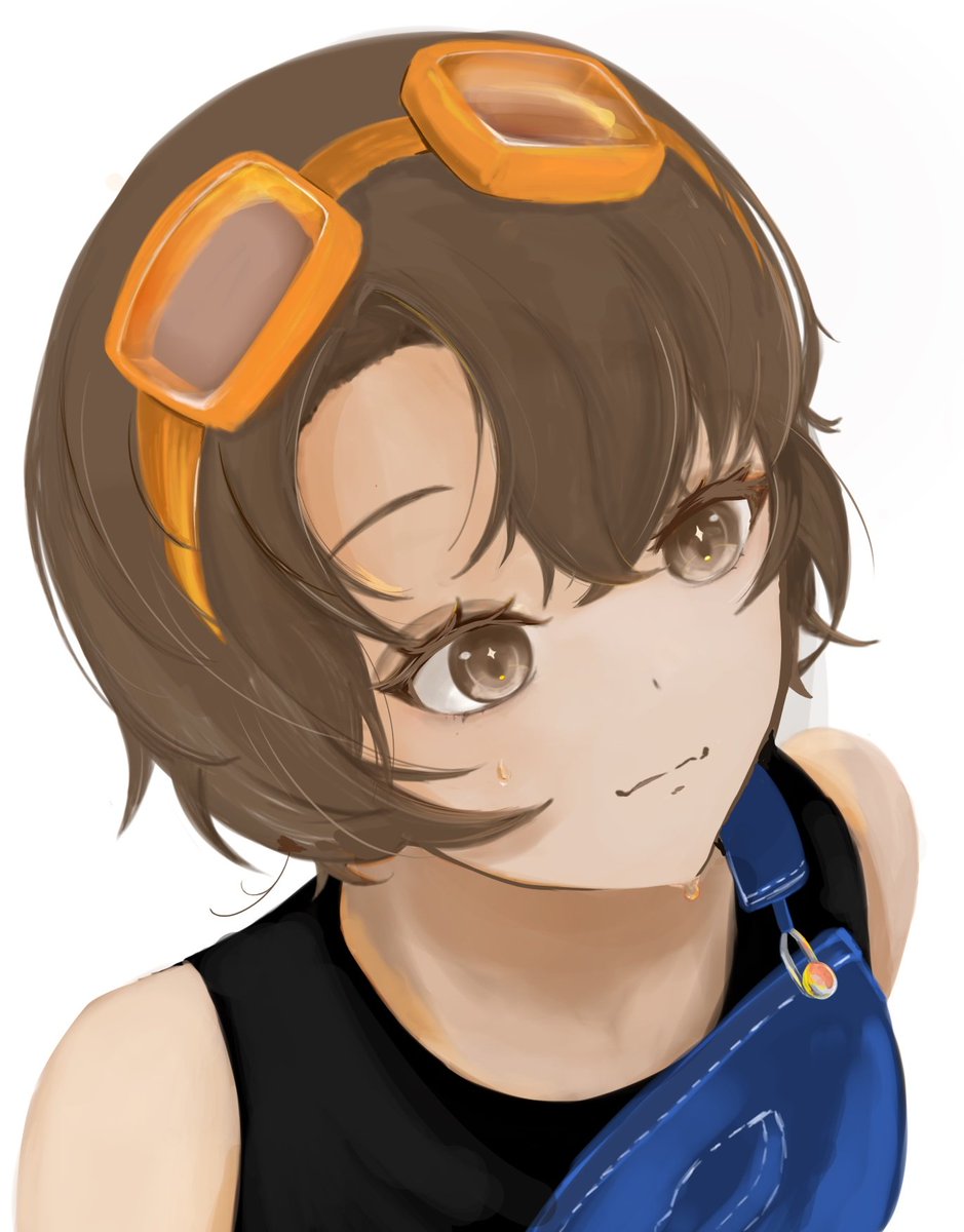 futya_gi's tweet photo. 半年前に、
口を描くのが苦手過ぎて諦め��イラストが出てきたから救ってみた
…成長したな、私
#イラストㅤㅤㅤ https://t.co/BK9LvBUqW9