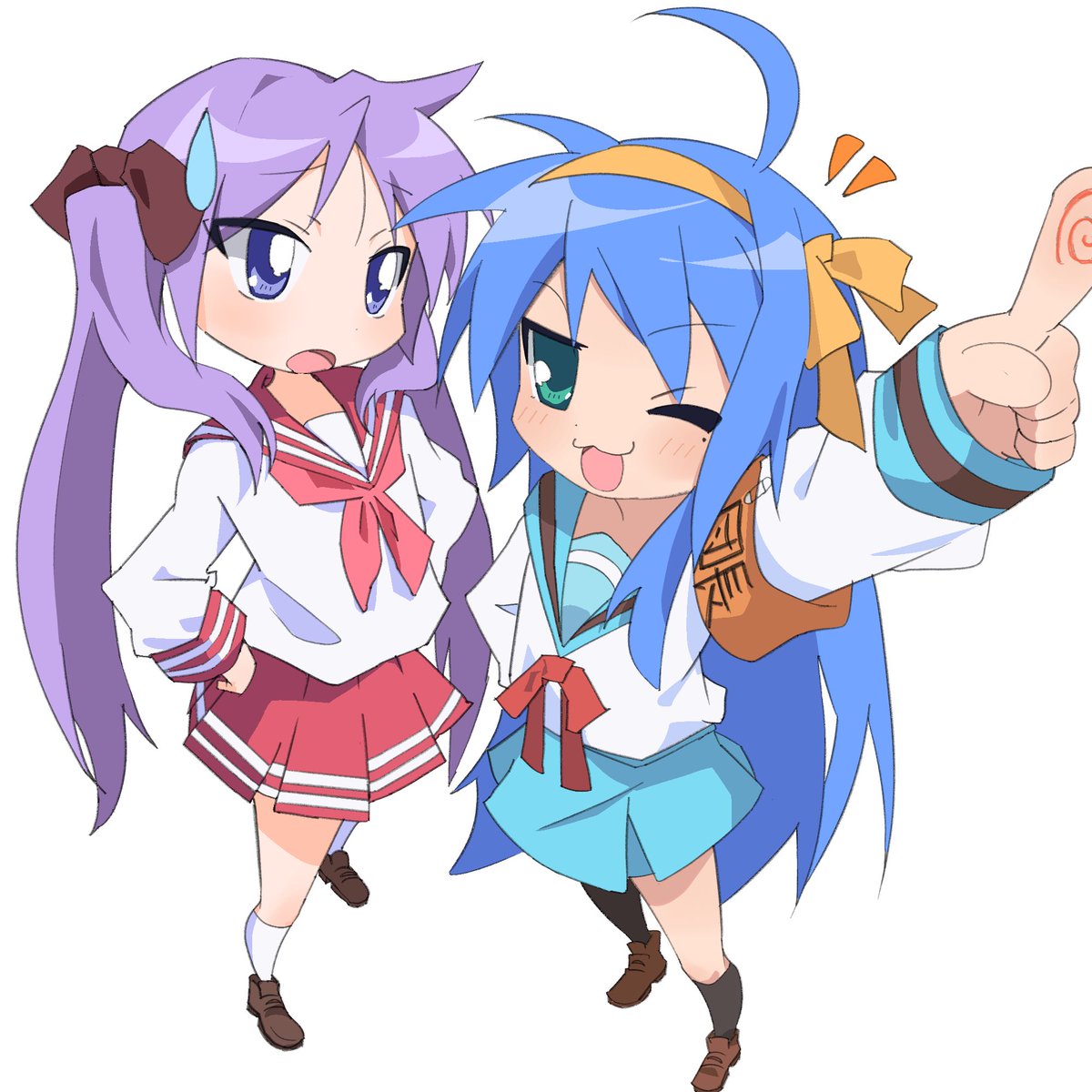 uicyaso's tweet photo. ステータスだ！
 #らきすた https://t.co/b1Ud9J3n0D