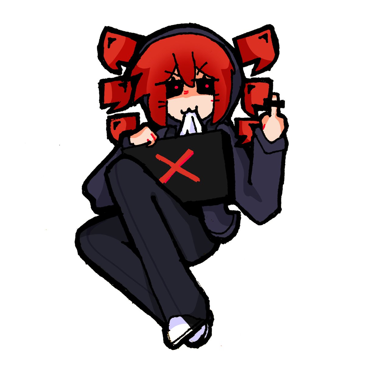 Anonymousajora's tweet photo. 我在思考 
#Levia_Fa https://t.co/JDDlai7w2S