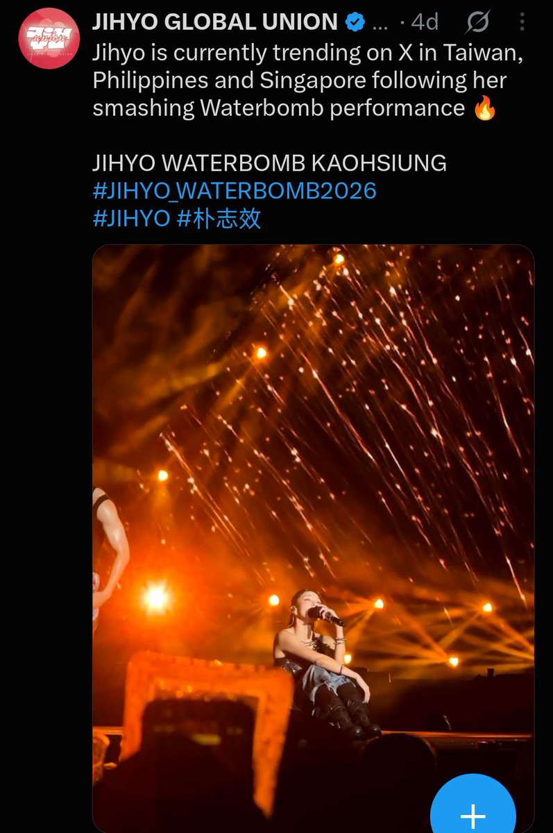 jyogiyoJihyo's tweet photo. 5 days after waterbomb and ZONE is still ranking on itunes Taiwan, trended in Philippines and Singapore too, made it to TV news and even went viral in Korea and Taiwan socials respectively. All this all by herself😌

Team Jihyo is coming to rule~ https://t.co/y3GBz5TrKt