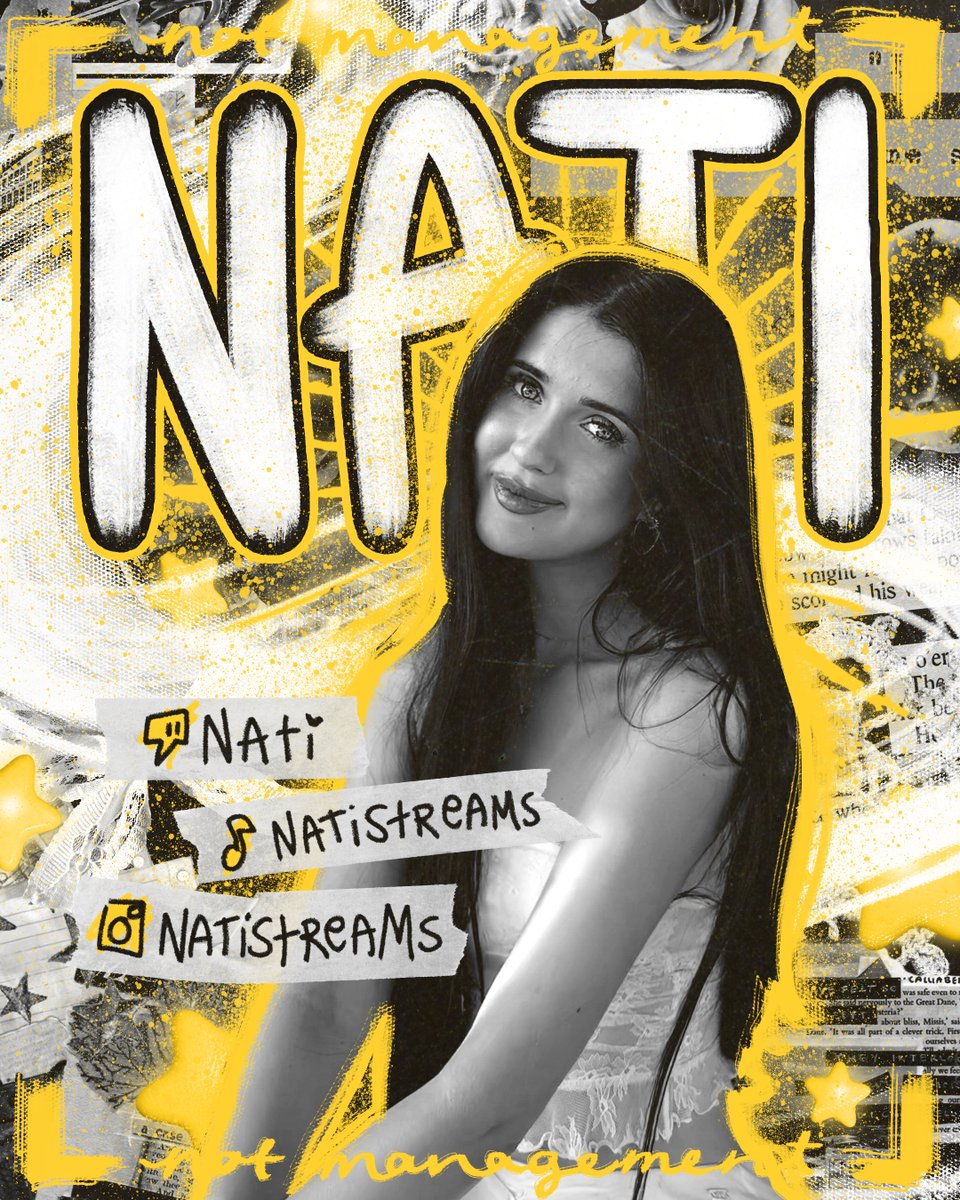 NOTmngmt's tweet photo. 🌟 Talent Announcement 🌟

Welcome @natistreams to the NOT family! 🫶

Nati is a UK-based FPS queen who is both talented at Apex Legends AND yapping with chat - at the same time!! 

Regardless of what she is doing, she will bring her postive and bubbly personality to it all 🥹💛 https://t.co/zPRDSiVseh