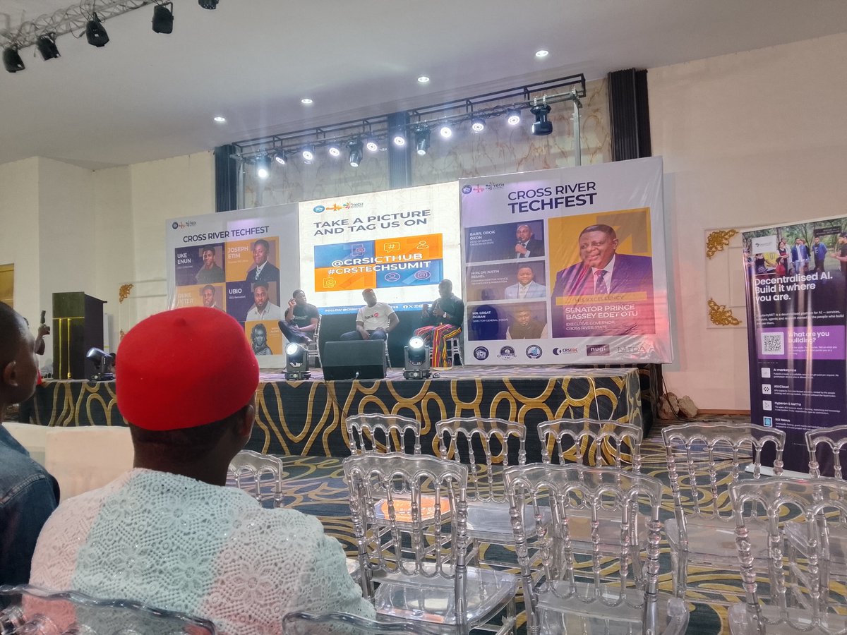 thatfigmaguyy's tweet photo. Saw a post and registered, I love insightful experiences, and the TechFest had interesting Keynote Speakers.

Saying Thankyou to the organizers 
#techfest 
#crossriver 
#crsicthub 
#techincalabar 
#thatfigmaguyy https://t.co/6rbrBsOGvK