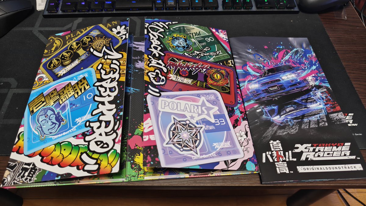 arrowheadafbs's tweet photo. 首都高バトルのサントラ到着。
steam版も持ってるけど、やっぱり物として残るのが重要。
何よりsteam版には無いオリジナル楽曲が収録されているのが良い。
「公式で買ったもの」が一番心おきなく聴けるってものです。

＃首都高バトル https://t.co/frsgriKoNu
