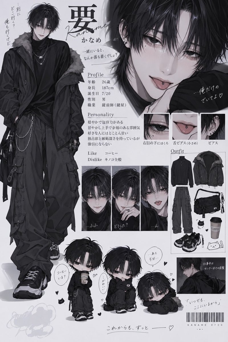 7chandayooo's tweet photo. ひぇぇ ՞ㅠ⩊ㅠ՞ 💙🖤 https://t.co/oB1PesWe7k