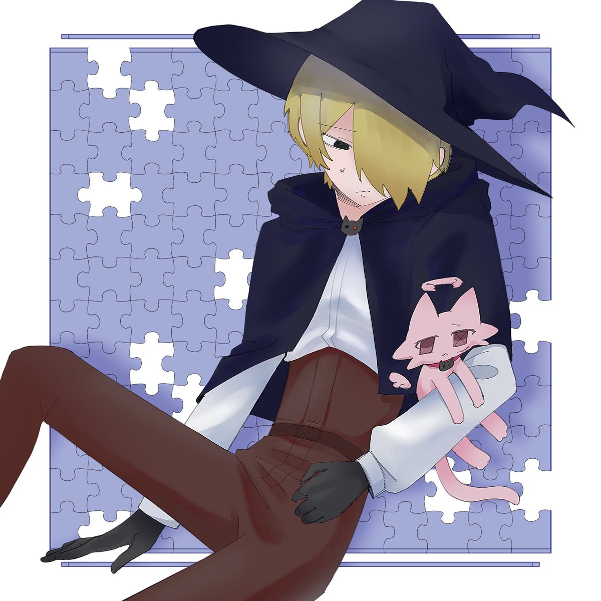 aokumo0zdt's tweet photo. フォロワーの子描いたﾆｮ https://t.co/TV6exA6Ahn