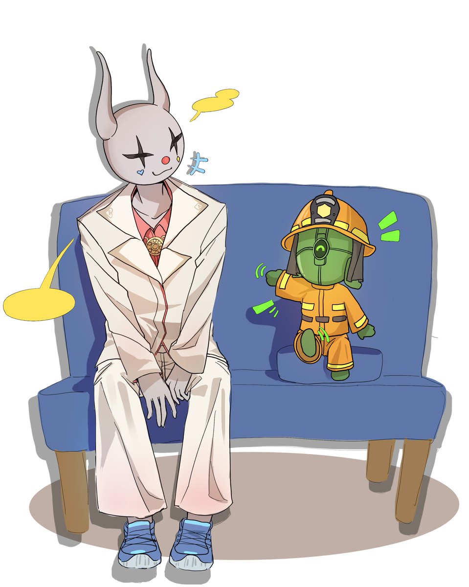 NURTHENMSRak's tweet photo. 予想外の身長比較組🐰🤖
ライブ配信で二人のキャラクターが顔を合わせて座っているのを見たけど🫣
本当にかわいかった🤭🤭
#bintrollFA https://t.co/mfA7yS2Z2r