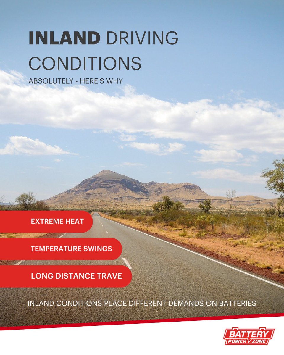 BatteryPowerZo1's tweet photo. Coastal humidity and inland heat can affect battery performance differently. 

#BatteryPowerZone #CarBatterySA https://t.co/nW2zZuTuOd
