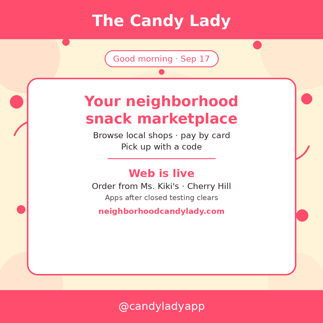 Candyladyapp tweet picture