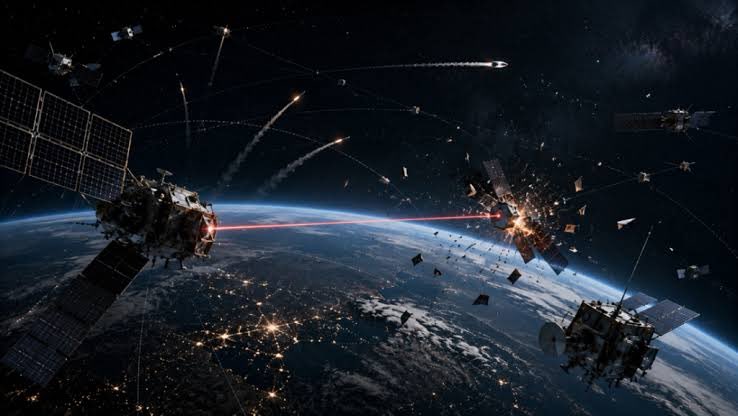 porqueTTarg's tweet photo. "Se recontra viene"

Porque el Pentágono reveló que tiene "armas desplegadas en el Espacio": China advirtió sobre el riesgo de convertir el Espacio en un “campo de batalla” y Rusia afirmó que debe permanecer “libre” de armas. https://t.co/fKAEjJDrFA