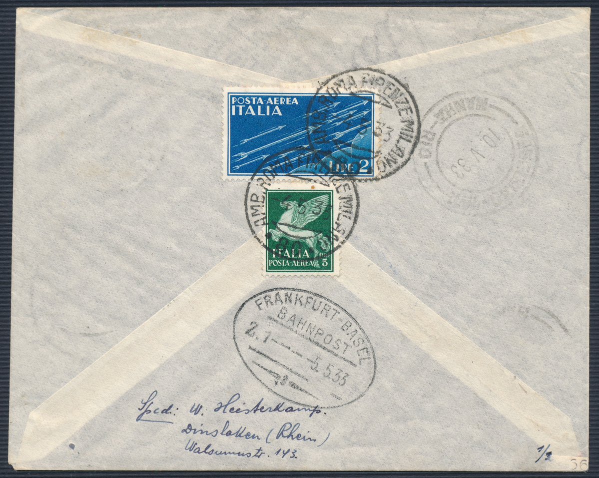 Fabrisperizie's tweet photo. #FILATELIA & DINTORNI 167 di Daniele Fabris parte 1
https://t.co/LewJ2UrA8v
1933 (6-17 mag) PRIMO VOLO #SUDAMERICA / 1. #Sudamerikafahrt LZ 127 #GRAFZEPPELIN
#philately #briefmarken #stamp #sello #philatelie #postaaerea #vol #airmail #zeppelin #vatican #vaticano #dirigibile https://t.co/0V7CLSqM0x
