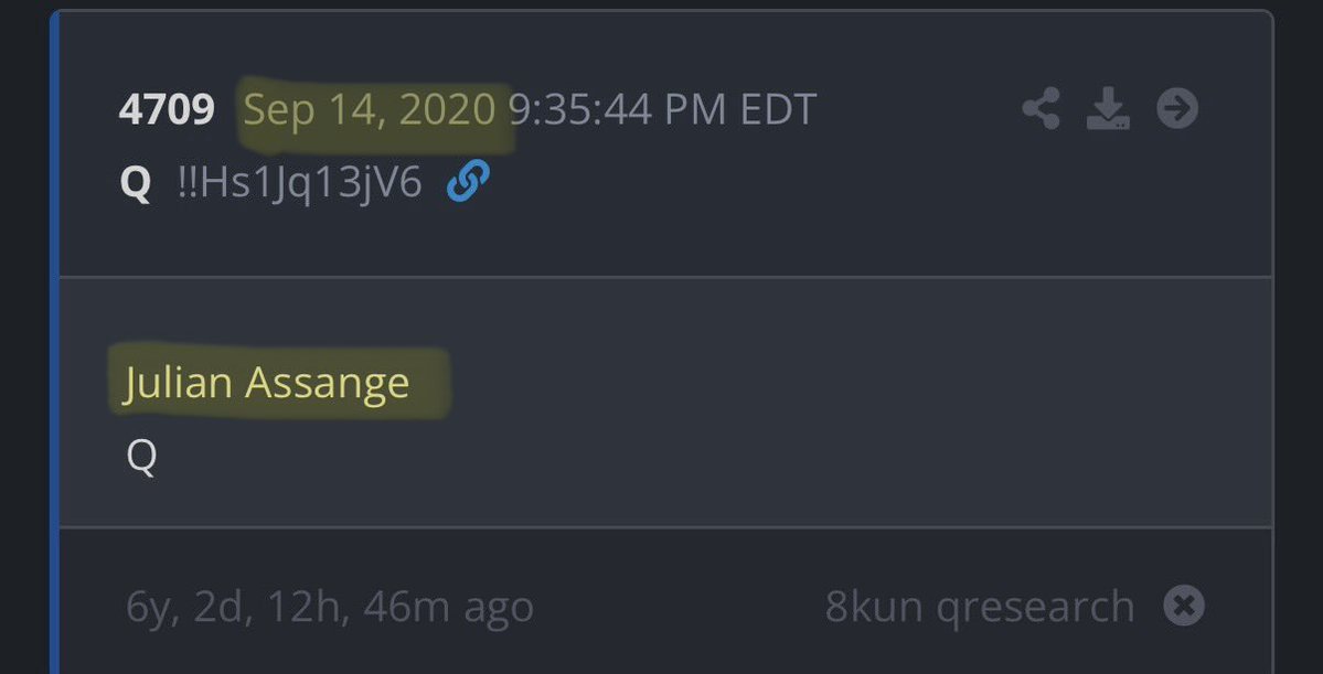 OgAn0n661's tweet photo. When people ask why I still have faith in The Plan. 
It’s stuff like this ⬇️ https://t.co/ifBDcsk1u6
