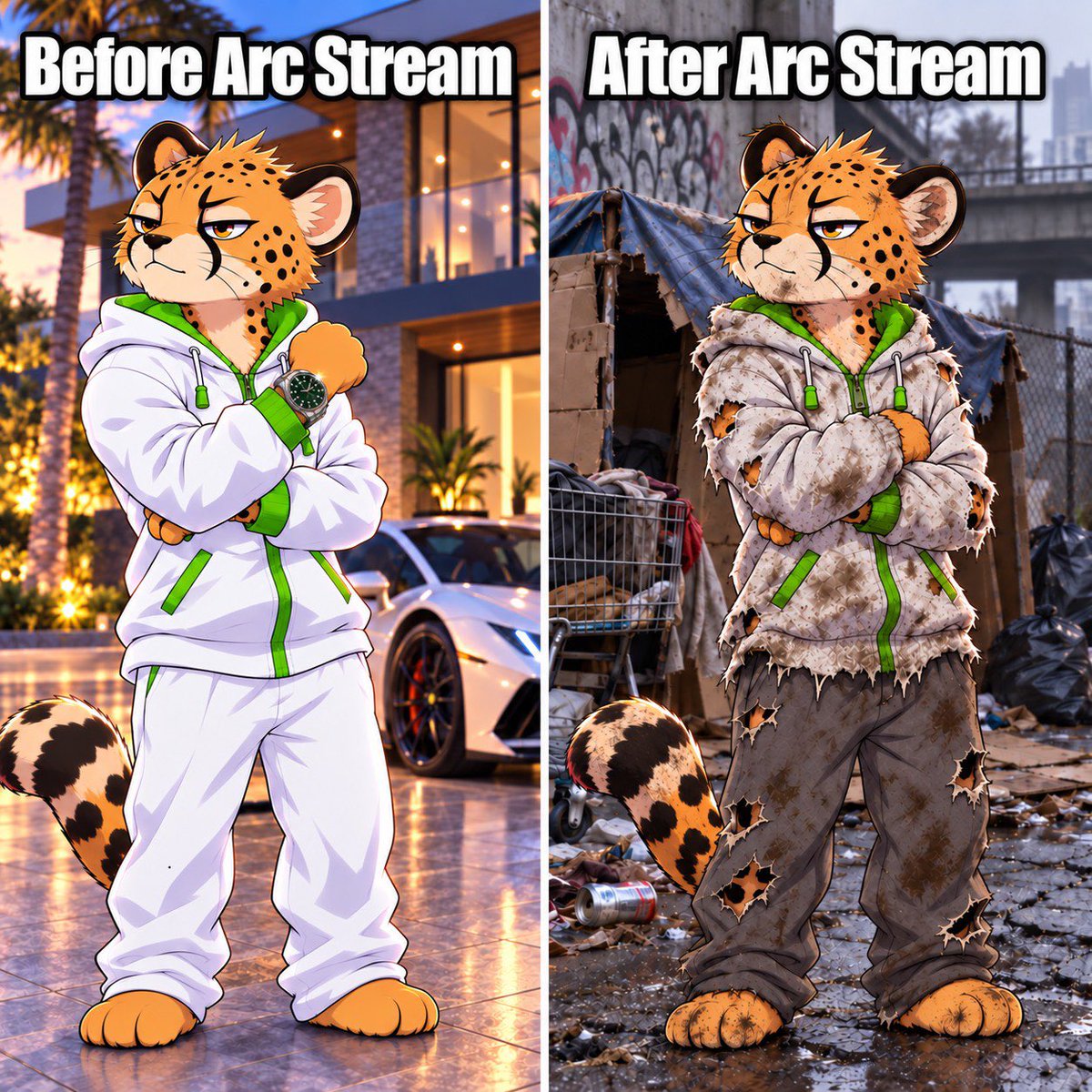 FastCatRH's tweet photo. Arc Investors be like this….

Should have stuck with $Fastcat

Ca:0xE081a1515777B386C086C7619D2371E0F9F10b79

Robinhood is the chain, Fastcat is the Runner!🐈💨 https://t.co/S9KTEvw5E8