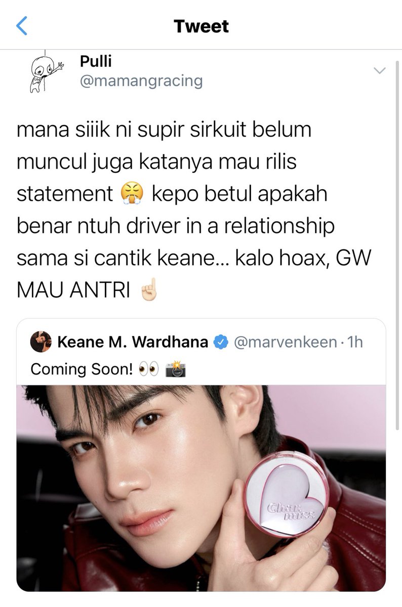 gemfotchi's tweet photo. ㅡ #geminifourth; si ganteng milik si cantik, few tweets! au 🏁🌟 https://t.co/ANq6pxdqXZ