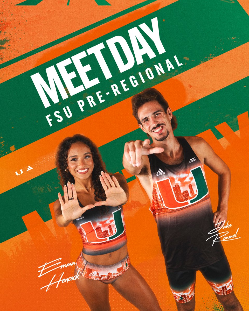 CanesTrack's tweet photo. Meet Day in Tallahassee! https://t.co/bgp43nQv4r