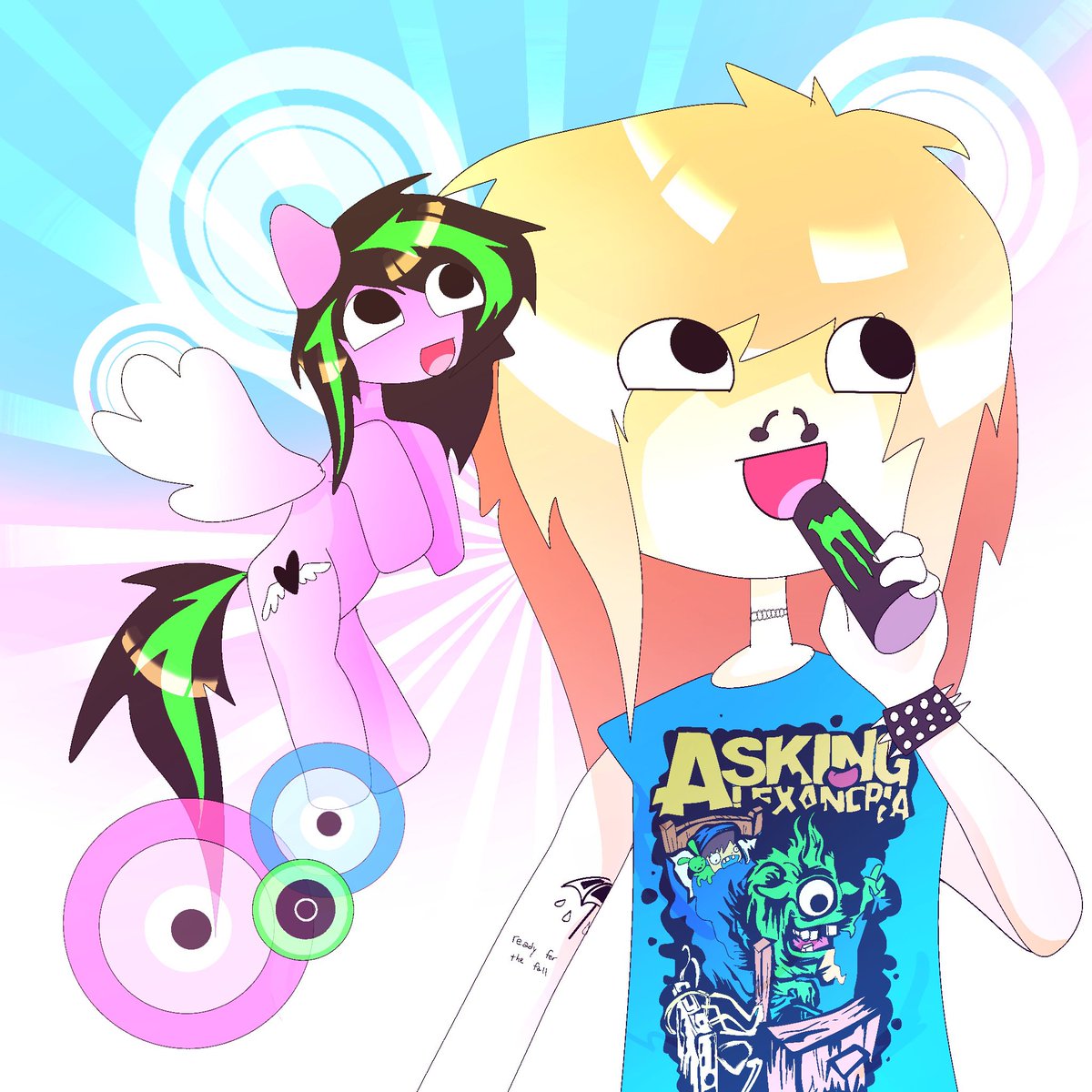 punchuwuart's tweet photo. self portrait hello
#rawrxd #mlpfim #scenetwt https://t.co/VM7MacqmCQ