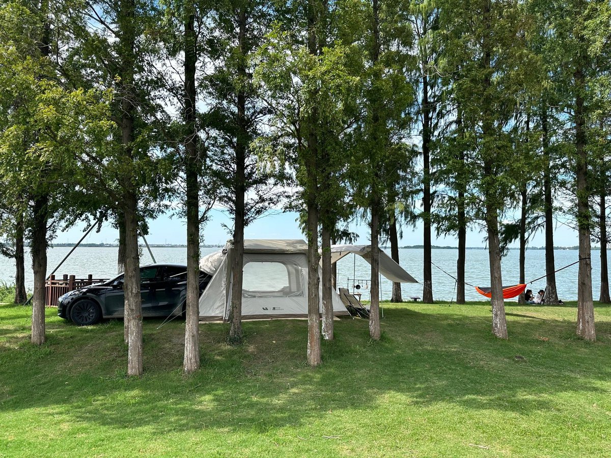 KristanImaiq's tweet photo. Woke up to golden sunlight filtering through pine trees and the soft chirp of birds—today’s perfect for slow hiking by the lake and ending with s’mores under a starry sky. Camp magic never misses. https://t.co/fqaqzUNLNk