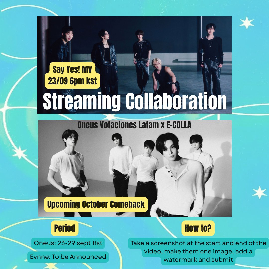 ONEUSVLA's tweet photo. 📺 Colaboración de Streaming con @BacktalkVoColla en YouTube 

🗓️ Stream de Say Yes! del 23-29 de septiembre

To Moon aún debe esperar a Octubre para regresar el favor🫂

Anunciaremos fechas más adelante y como participar y ayudar ✨

#TOMOONxENNVE
#ONEUS
#EVNNE https://t.co/uf4oDCkylN