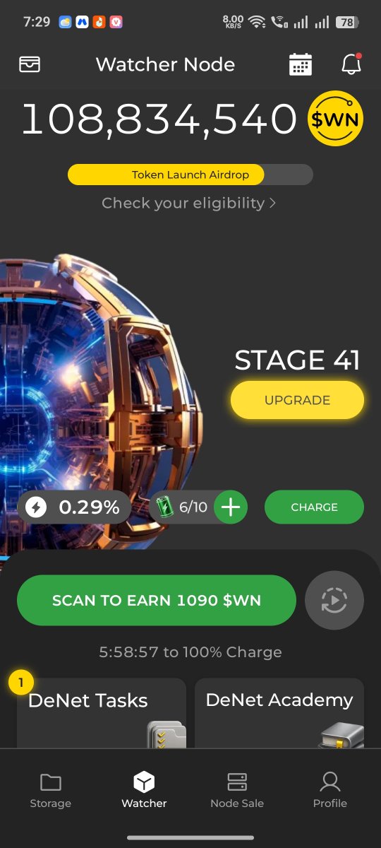 Nomiii49's tweet photo. Launching Watcher Node to secure @DeNetPro storage network, live from Ohio! #WatchersEverywhere https://t.co/MWVqzylGxF