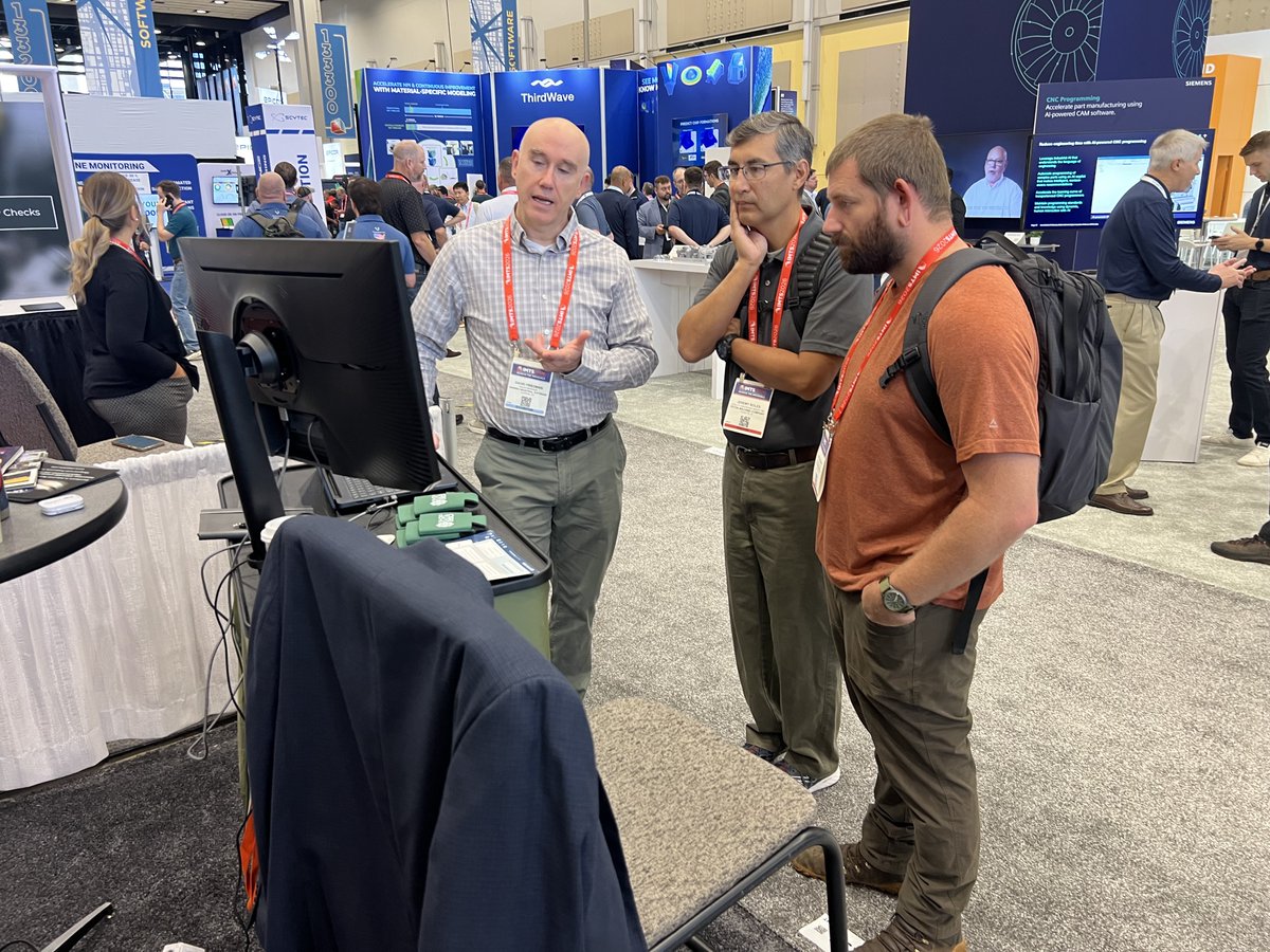 ShopData360's tweet photo. Day 4 at IMTS is underway! Visit us at booth #133256 in the East Building, Level 3. Let's discuss your shop's challenges and explore smarter solutions together. Plus, enter to win top-notch headphones! 🛠️🎧 #IMTS2026 #manufacturing #fabrication #erp #cadcam #shopdata #henning https://t.co/kBk1c4I49W