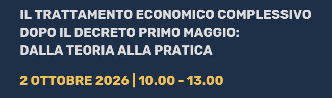 bollettinoADAPT's tweet photo. Come si determina concretamente il trattamento economico complessivo spettante al lavoratore?
Il 2 ottobre un nuovo corso ADAPT sul #TEC dopo il Decreto Primo Maggio: novità normative, applicazione pratica, attraverso casi concreti.
🔗 Iscriviti qui: https://t.co/5eaOY34OoO https://t.co/oq5ELLKJ3V