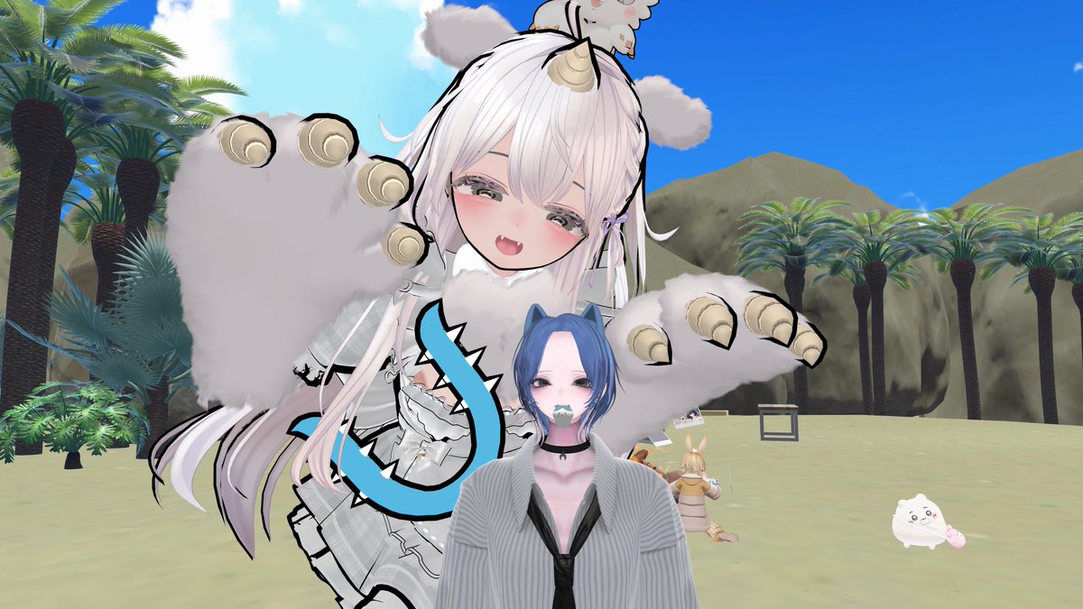 rucha_vrchat's tweet photo. 勝ったぞーーーーーー！！！！！！！
草むしり検定うれしすぎる...♡
みんながかわいいんだ！！！！#ちいかわ改変集会
#vrchat https://t.co/MzkH7pQ5gh