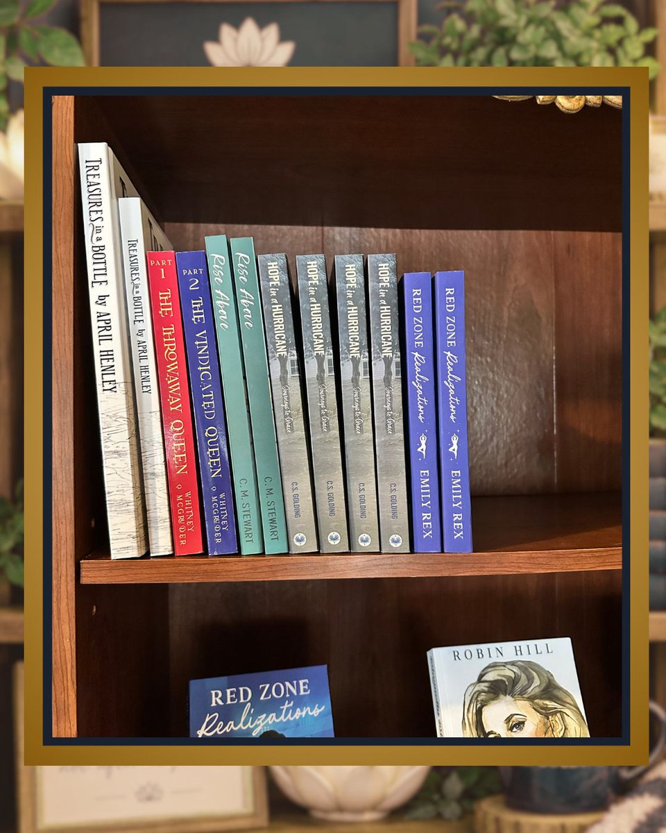 CSGolding's tweet photo. Hope on a Shelf! What an incredible feeling to see Hope in a Hurricane sitting on a bookstore shelf! This moment is so exciting, I just had to share! https://t.co/nB7gGcSgcy