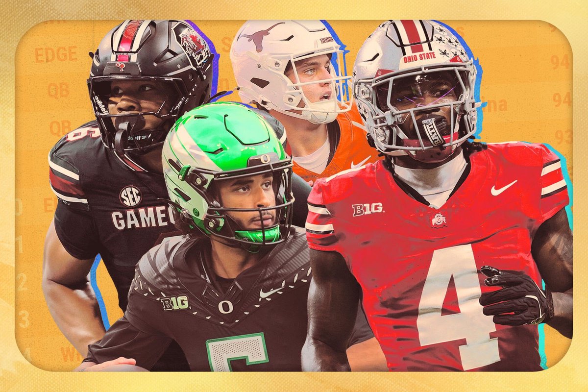ringer's tweet photo. @McShay13's September mock draft is here.

How does the top 10 shake out? Which prospects are already separating themselves? And where do the first major draft dominos fall?

Read Todd’s Inaugural September mock at https://t.co/aWFycDPaQK https://t.co/ujuHvrdYs3