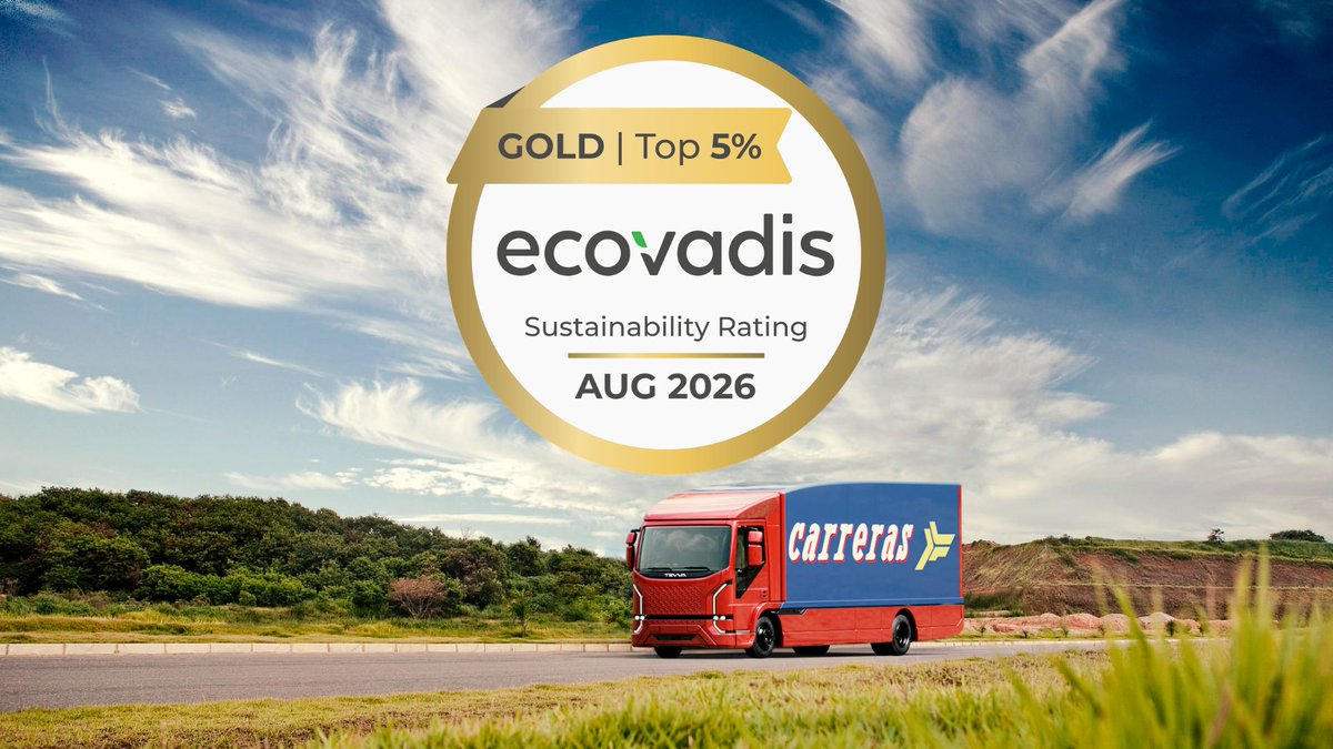 CarrerasGL's tweet photo. 🏅Hemos sido reconocidos con la Medalla de Oro de @ecovadis , uno de los estándares internacionales de referencia en la evaluación del desempeño en sostenibilidad empresarial
🤝¡Gracias a todas las personas que hacen posible este avance cada día!
Más info: https://t.co/TiVm4C9t7L https://t.co/kvIEBpGXtO