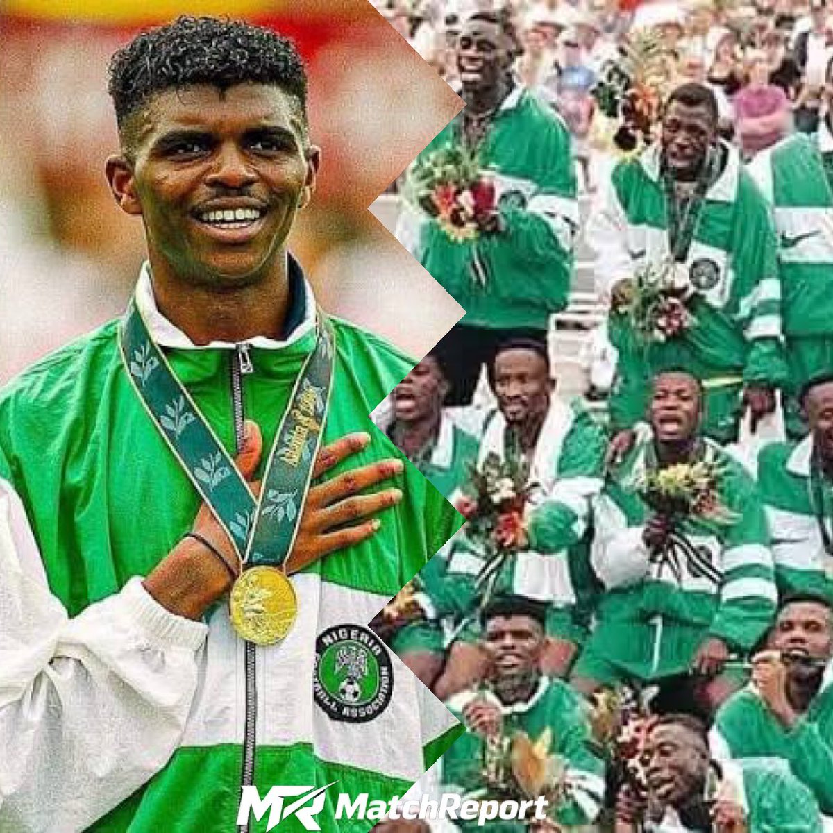 MatchReportH's tweet photo. 🚨🇳🇬 HE HAD JUST WON OLYMPIC GOLD. THEN DOCTORS TOLD HIM HE MIGHT NEVER PLAY FOOTBALL AGAIN.

In August 1996, Nwankwo Kanu was on top of the football world.

At just 20, he had helped Nigeria win Olympic gold in Atlanta — scoring twice against Brazil in that unbelievable 4–3 semi-final comeback.

He had also been named African Footballer of the Year.

Inter Milan had signed him from Ajax.

Everything was going perfectly.

Then Inter’s medical examination changed everything.

Doctors discovered a serious congenital heart problem involving his aortic valve. One cardiologist said the condition was serious enough to end his career.

The same player who had been running around an Olympic football pitch weeks earlier was suddenly being told that playing football could be dangerous for his life.

Kanu underwent open-heart surgery in Cleveland, Ohio, in November 1996.

He spent weeks recovering and began a long rehabilitation programme.

For a young footballer who had just conquered the world with Nigeria, his career was suddenly hanging by a thread.

But Kanu wasn’t ready to walk away.

He eventually returned to football in 1997.

And somehow…

THIS WAS ONLY THE BEGINNING.