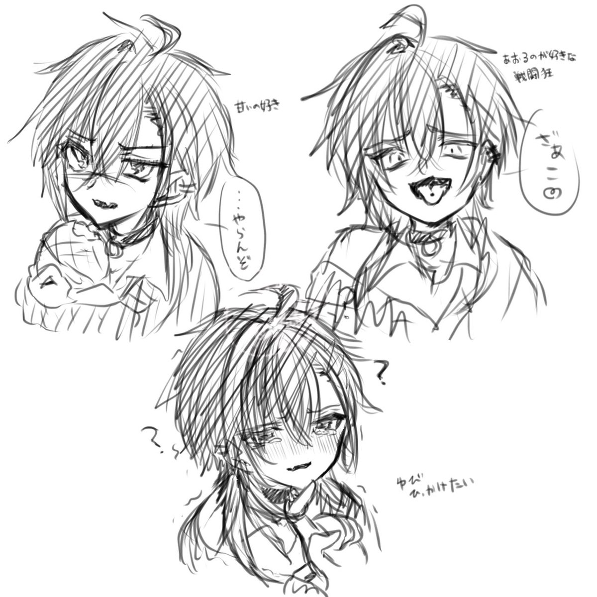 yzkt_813's tweet photo. 百々目鬼 焔（どどめき ほむら）くんっていいます、名前が強い（本人も強い）高二男子です。うちの子。 https://t.co/cZ87hzle5U