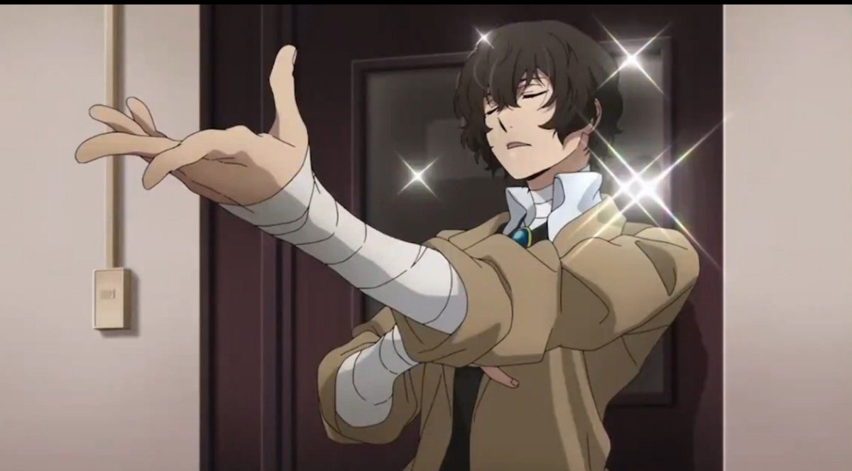 nakahrstar's tweet photo. all the budget went to this part and honestly i don't blame them, ada dazai we missed you https://t.co/nuOFajZnUS