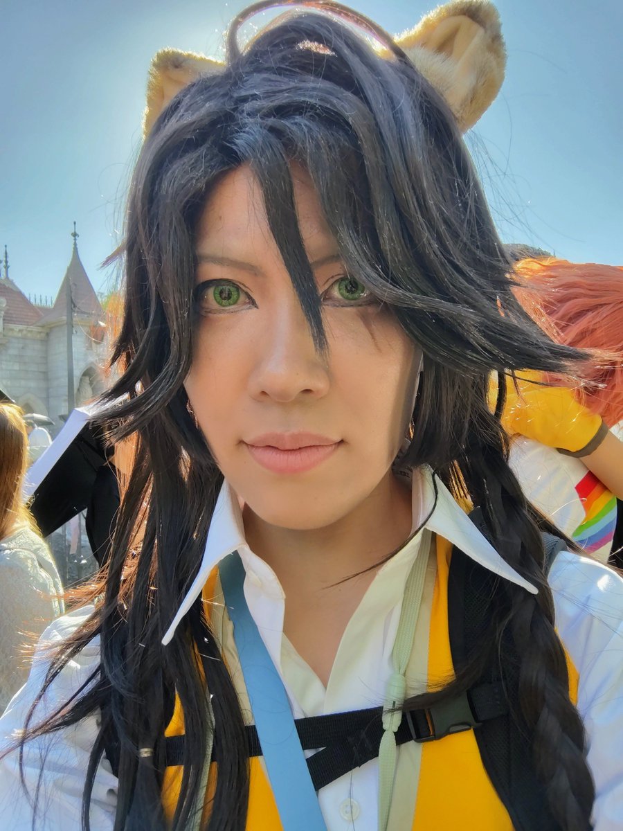 kilala_14's tweet photo. 服装はアレなんですけどいちばん写り良かったやつ供養🙏(こっそりちぇかくんも写ってるよ！やったね！！)
100億年ぶり位にこすぷれ遊びしたけどやっぱりたのちい😭😭😭 https://t.co/kA6DPLov3q