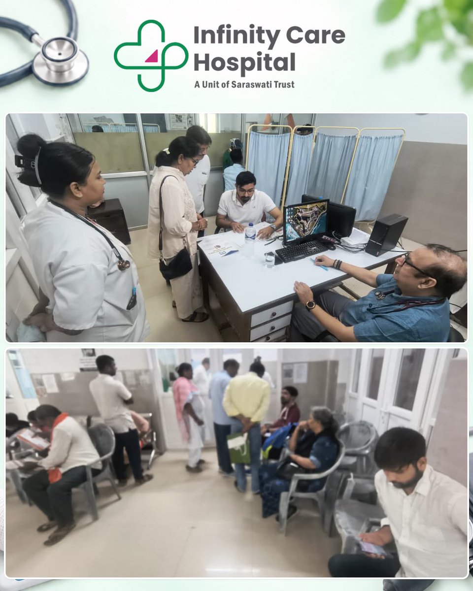 InfinityCareVNS's tweet photo. Speciality care, closer to you. ❤️

Infinity Care Hospital brings Cardiology &amp; Gastroenterology Super Speciality OPD to NER Divisional Hospital, Lahartara, Varanasi

Expert consultation. Specialised care. Better health, closer to home.

#InfinityCareHospital #Cardiology #Gastro https://t.co/oXUDYkGL3T