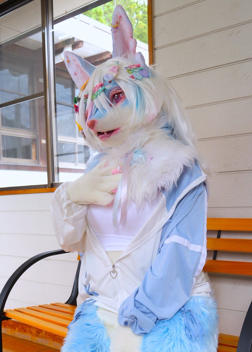 F_East_CAfe's tweet photo. この度ご縁がありまして、黒胡麻（@kurondou）様から犬の女の子、
”ラプス”ちゃんをお迎えさせていただきました！
みなさま新しい子もよろしくお願いいたします！
#FursuitEveryday https://t.co/aSvu61K4Ya