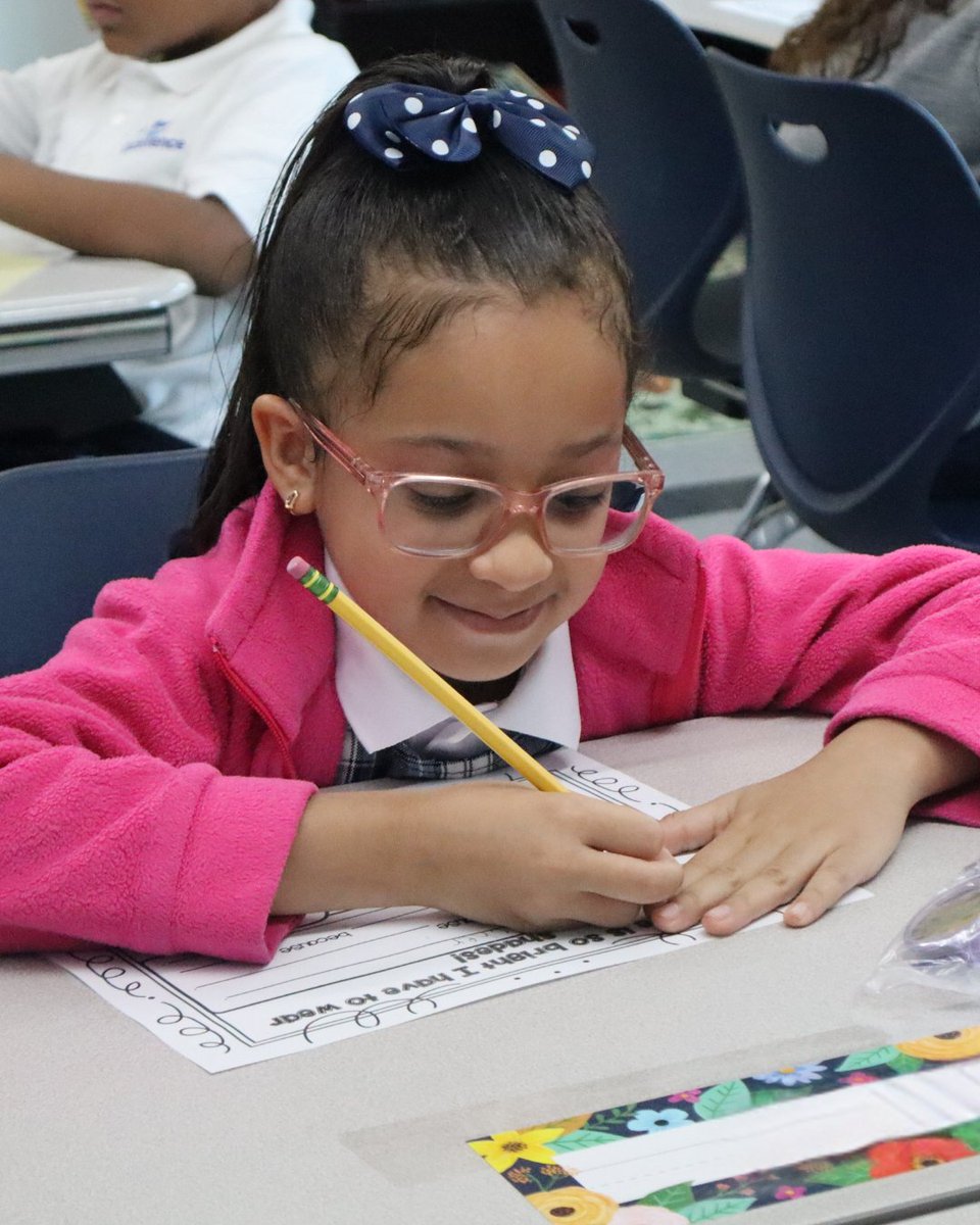 ExcellenceSchs's tweet photo. More than a week down and a whole year of opportunities to go. 💙📚
We're grateful for a strong start and even more excited for the journey ahead. #ExcellenceCommunitySchools #BeExcellent #backtoschool #classroom https://t.co/uudFbjVNgs