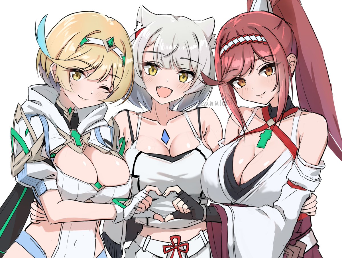 KanuitiChrom's tweet photo. 3姉妹！ https://t.co/vo6Xe55Vrs