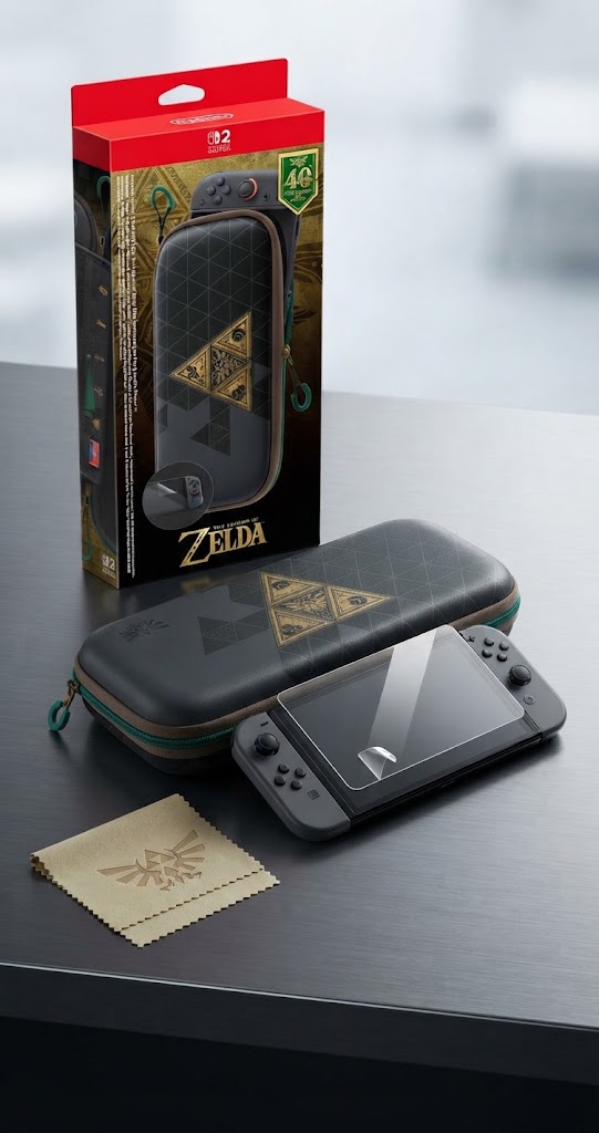 Deals_Store_Fr's tweet photo. La Pochette de transport Édition 40e anniversaire The Legend of Zelda accompagnée de sa protection d'écran pour Nintendo Switch 2 est de retour en stock chez Cultura.
✅ Cultura : https://t.co/ZBlf8MjVrx
#Zelda40Ans #Switch2 #NintendoSwitch2 #DealsStoreFr https://t.co/vdPhCxuiq7