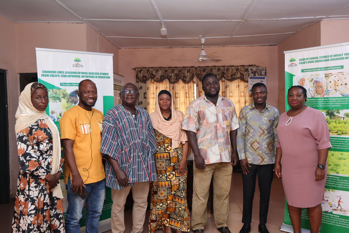 wacsi's tweet photo. WACSI and @STARGhana visited CALID in Tamale, Ghana, to reflect on its progress under CSSF. With stronger systems, CALID is advancing sustainability and supporting 145 women farmers through agricultural services and microcredit.

Supported by @ComicRelief and @FCDOGovUK. https://t.co/rohKcqcA87