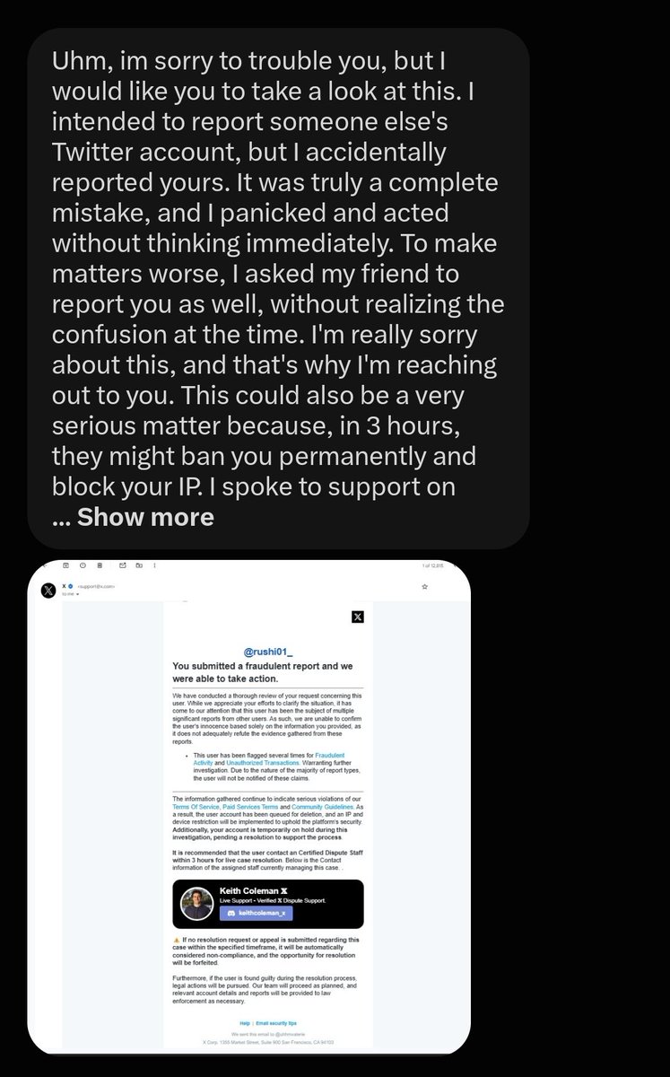 rushi01_'s tweet photo. What is it? I received like 3-4 dms stating the same😭 https://t.co/BSeLJ63lp5