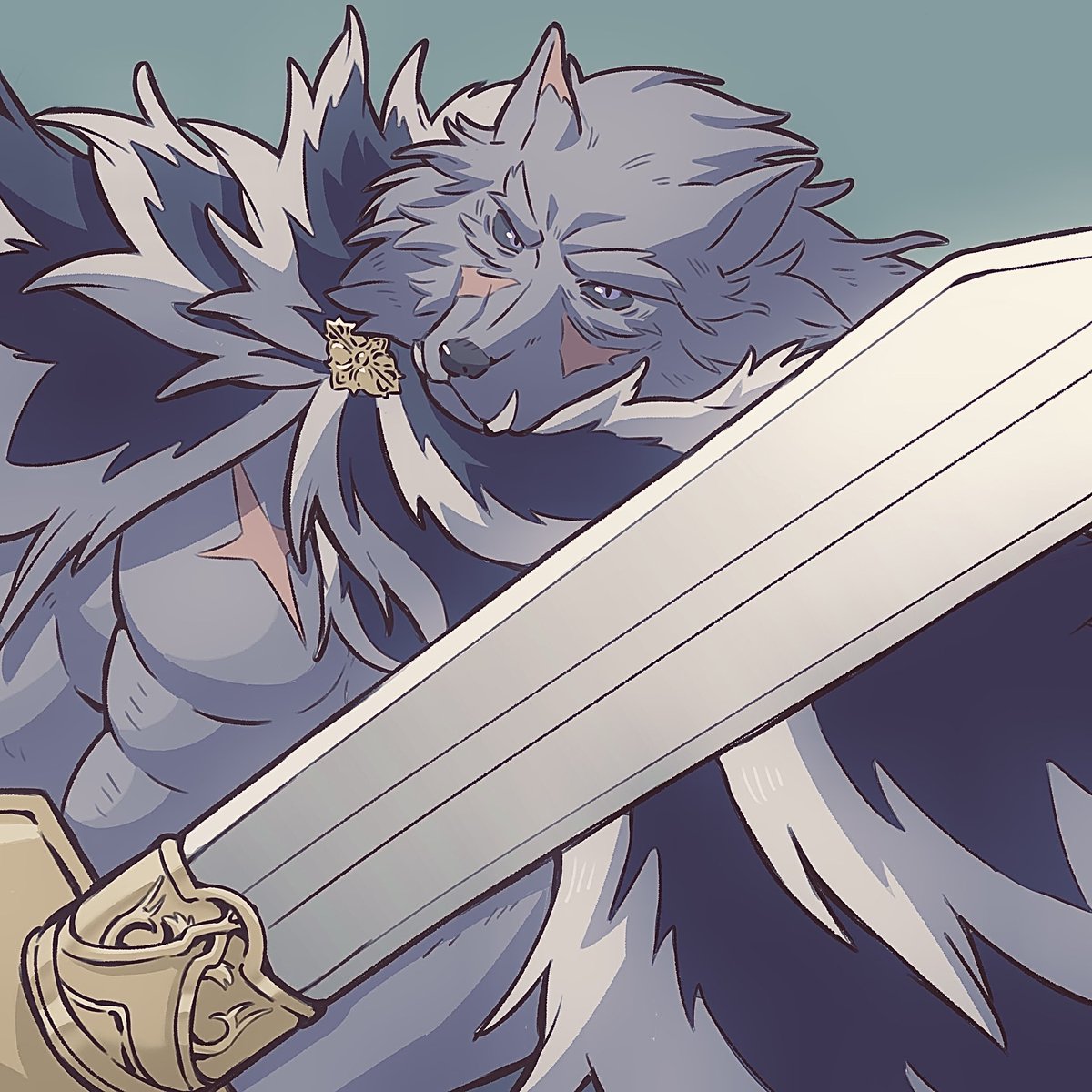 neoul_4623's tweet photo. Blaidd the Half-Wolf🐺 https://t.co/n7WVeXmLMg