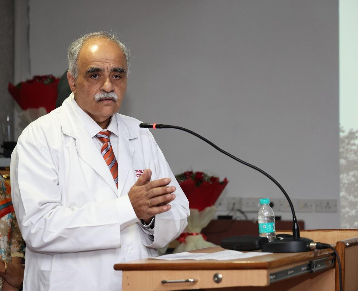 pgichd's tweet photo. On World Patient Safety Day, PGIMER, Chandigarh organised a seminar under the aegis of the Institute Patient Safety Committee. Prof. Vivek Lal, Director reaffirmed the institute's commitment towards safer care, prevention of avoidable harm and building a sustained safety culture. https://t.co/0LPuCimgZ8