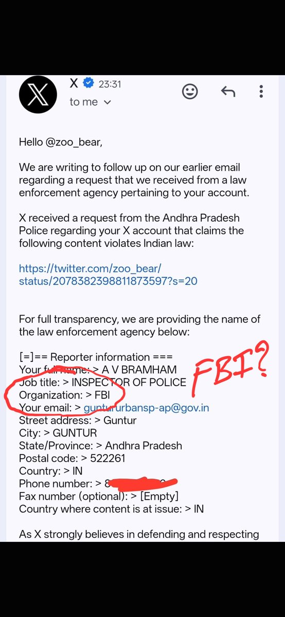anandsagar_7's tweet photo. @zoo_bear @police_guntur @APPOLICE100 @dgpapofficial @naralokesh https://t.co/XuXoMX62Rv