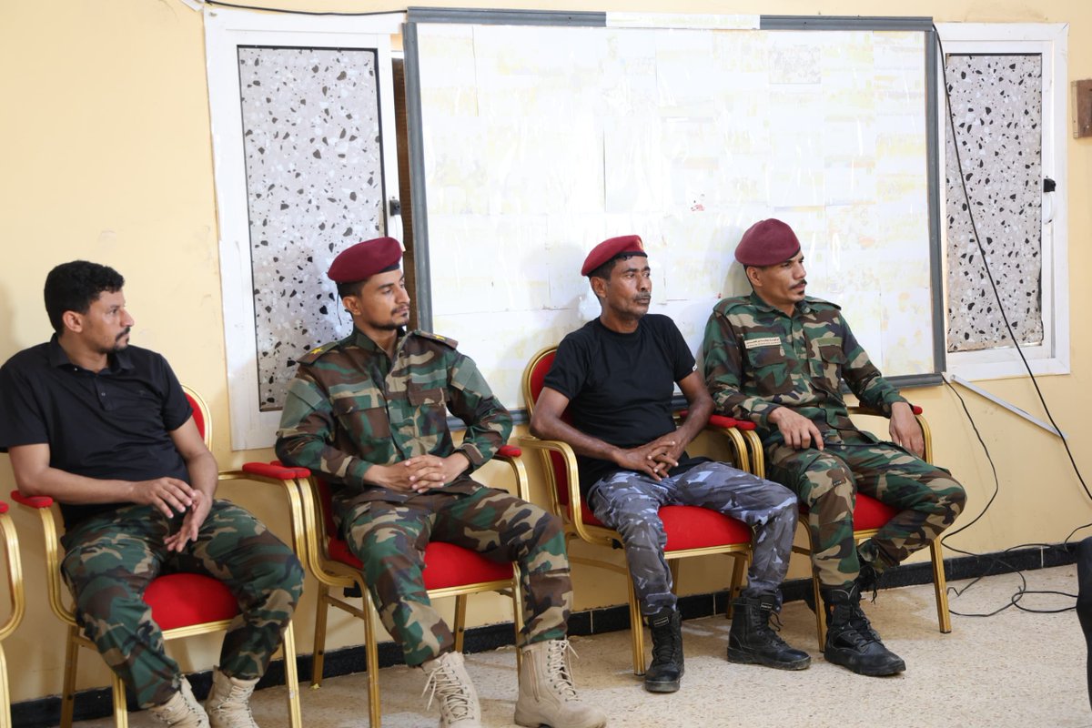 2ndmrmedia's tweet photo. نفذت شُعبة التوجيه المعنوي بالمنطقة العسكرية الثانية محاضرة توعوية لمنتسبي الكتيبة الخاصة بقيادة المنطقة، تناولت تعزيز الجاهزية والانضباط والوعي العسكري، والتعامل المسؤول مع المعلومات، وضرورة التثبت من الأخبار ومصادرها في ظل المستجدات الراهنة.

#حضرموت #المكلا
@2ndmrmedia https://t.co/CTevR5LQnq