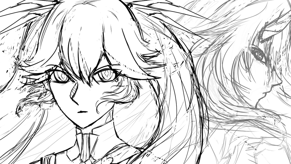 FrideGost's tweet photo. sketch https://t.co/P7EWF5bNiS