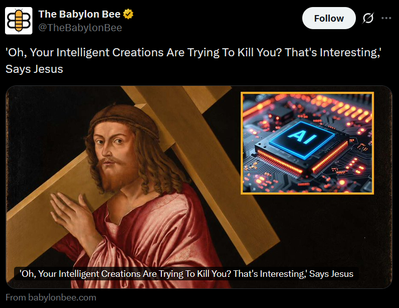 TwmStone's tweet photo. The Proceedings of the Institute for a Christian Machine Intelligence have never been more relevant! https://t.co/aJoo9i8y8i
