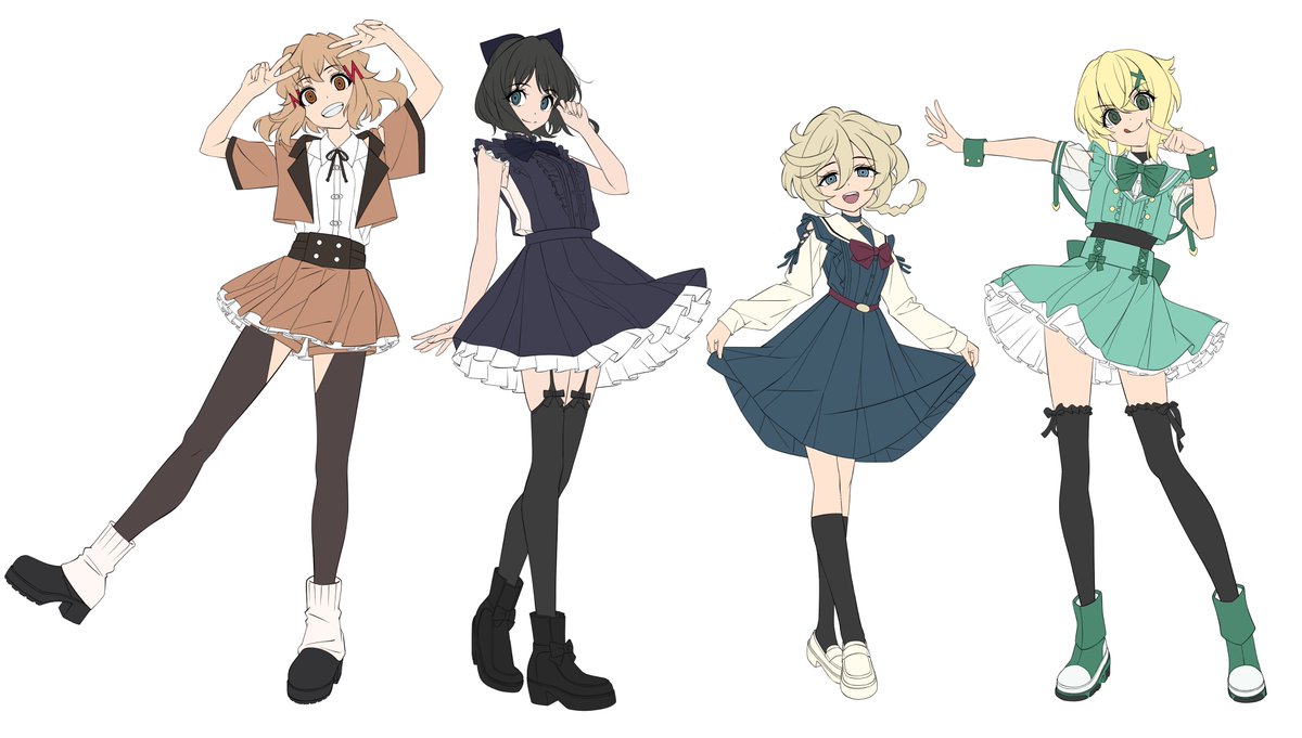 nyanmaru1121's tweet photo. 毎日お絵かき３２４８日目　未来さん配色( ˘ω˘ ) #シンフォギア https://t.co/cteZCOT88j
