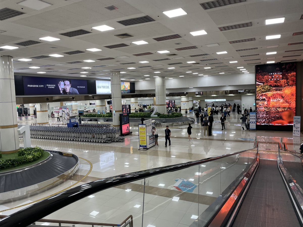 tonti_ko's tweet photo. 久しぶりに金浦空港に到着✈️ https://t.co/hPDA7CGj93